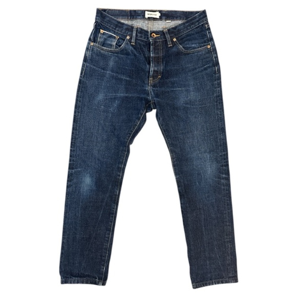 Taylor Stitch Slim Jeans in Dark Denim Size 33x30